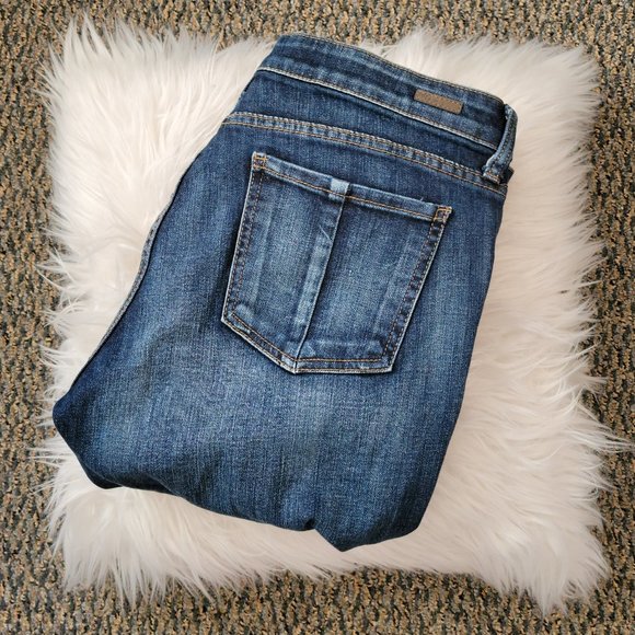 KUT From the Kloth Denim Bermuda Jean Shorts Size 8 - Picture 13 of 13